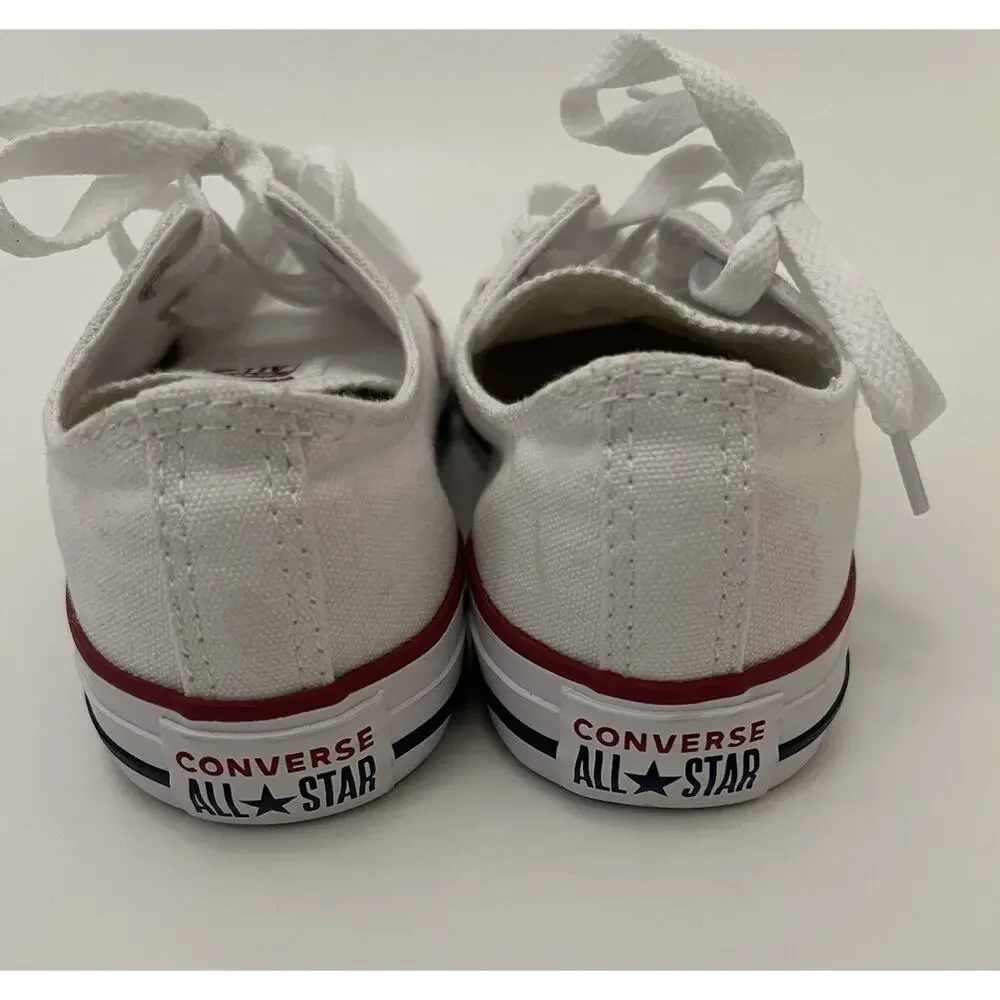 Size 3- Converse All Star Low Top White